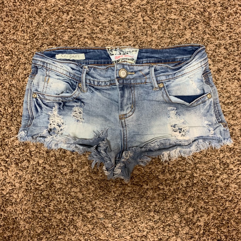 Ripped shorts